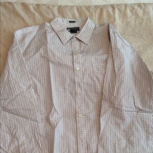 J. Crew Men's purple and blue Plaid Casual Shirt